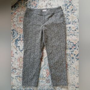 Chico's Denim Jeans - Size 2.5 large /14 Leopard Print